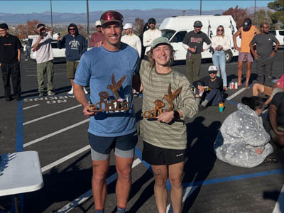 50K Winners Adam Stanford-Moore and Madeline Ogle