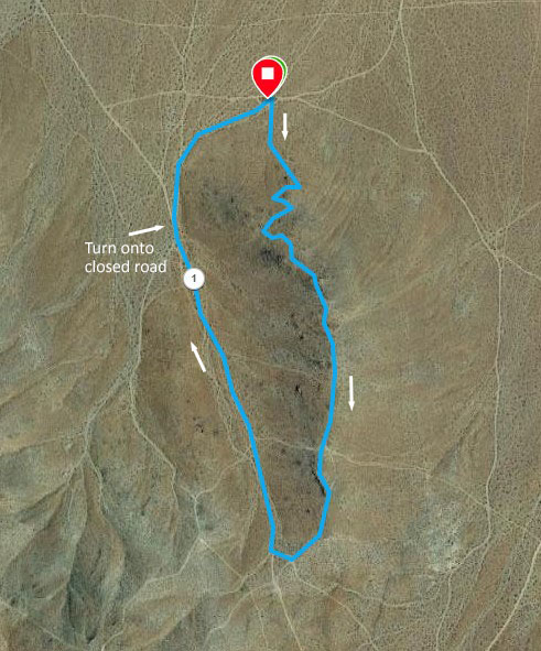 Lone Ridge Trail Map